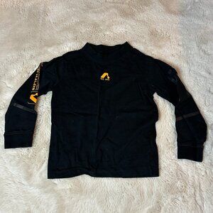 Zara Little Boys Black Long Sleeve T-shirt - Size 6-7